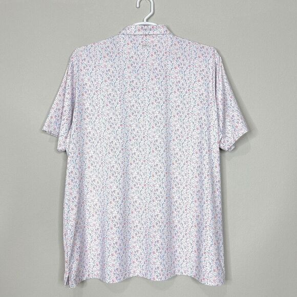 Peter Millar Crown Crafted East Coast Swing Polo Shirt Rockabilly Print XXL 4Jul - Picture 3 of 12